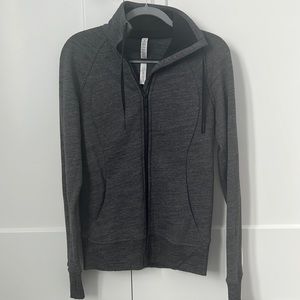 lululemon gray scuba hoodie